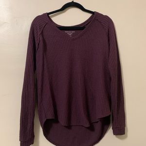 American Eagle Waffle Knit
